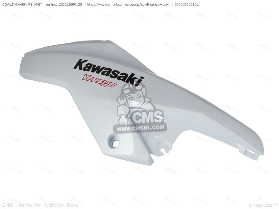 11-14 kawasaki versys 650 depo grenajı sol beyaz renk sıfır orıjınaldir