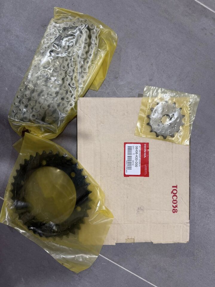 14-17 HONDA CBR 250 ZİNCİR DİŞLİ SETİ CBR 250 R DİŞLİ SETİ ORİJİNAL