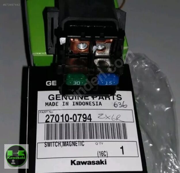 13-22 kawasaki zx6 marş rolesi zx636 marş rolesi zx 636 marş rolesi sıfır orıjınal