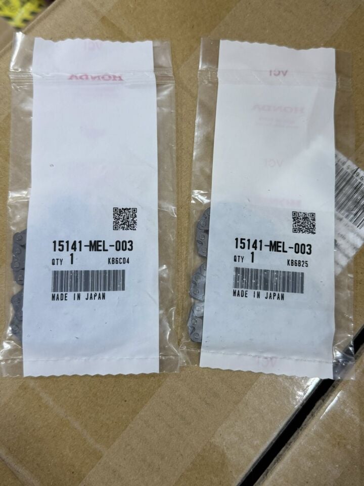 04-07 HONDA CBR 1000 RR YAĞ POMPA ZİNCİR, CBF 1000 YAĞ POMPA ZİNCİRİ