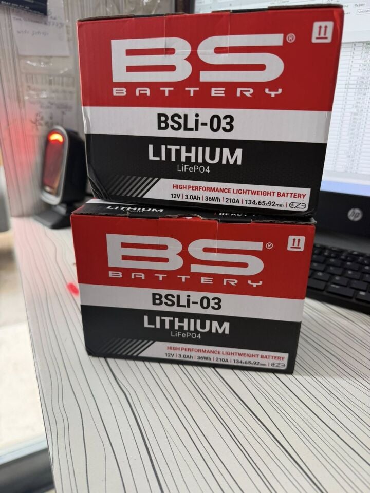 BSLİ-03 BMW S 1000 RR AKÜ S 1000 XR AKÜ VERSYS 1000 AKÜ BS BATTERY LİTHİUM Lİ-ON