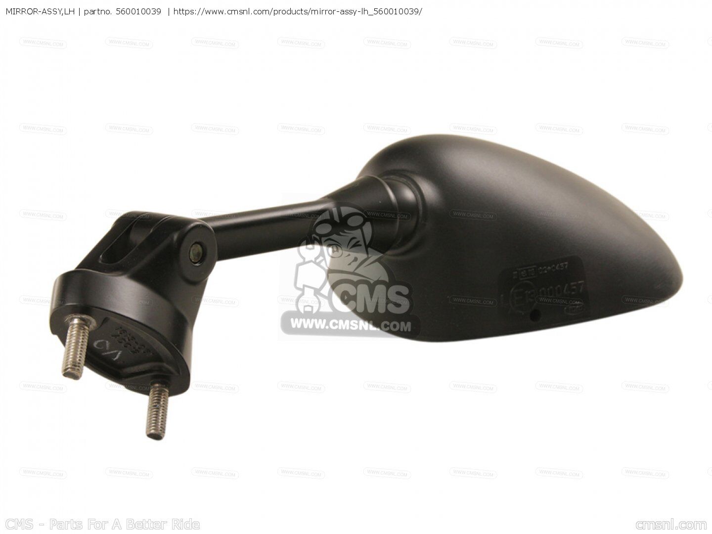 04-05 Kawasaki ZX-10R Sol Ayna 05-06 ZX-6R Sol Ayna