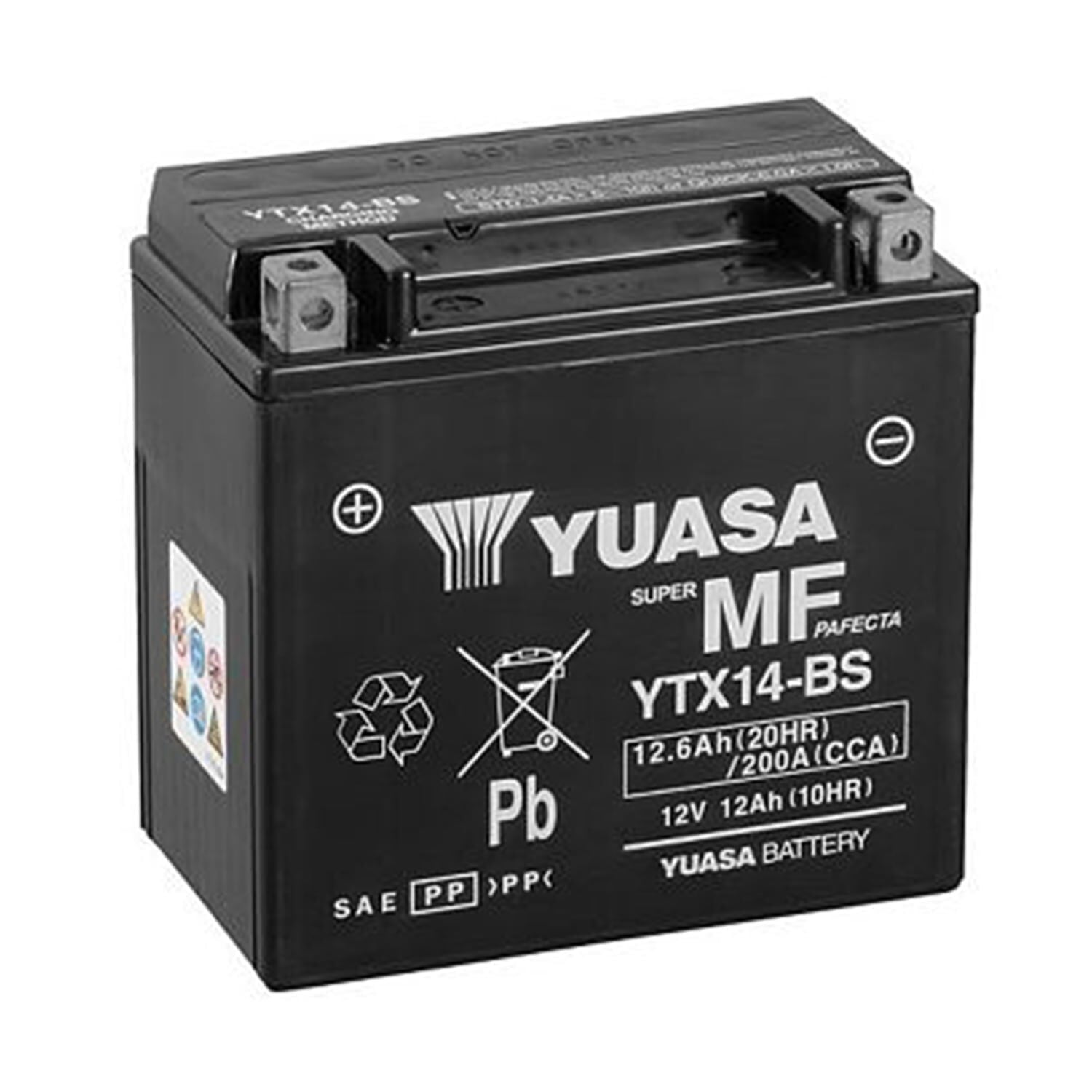 YUASA YTX14-BS AKÜ BMW GS 1250 AKÜ