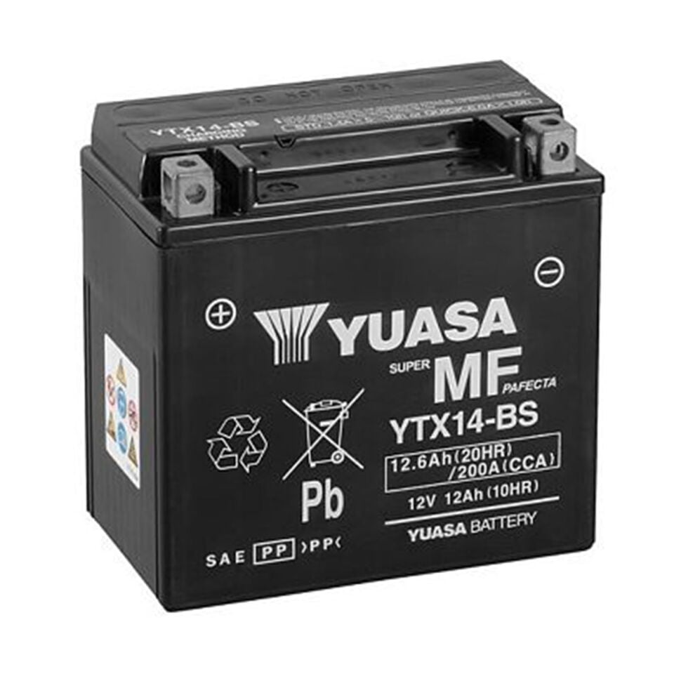 YUASA YTX14-BS AKÜ BMW GS 1250 AKÜ
