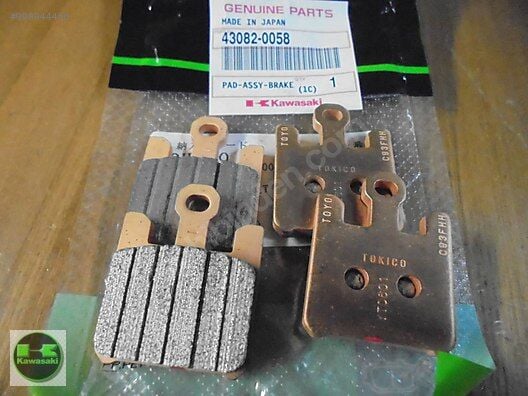 04-07 kawasaki zx10 ön fren balatası 03-06 zx6 ön fren balatası