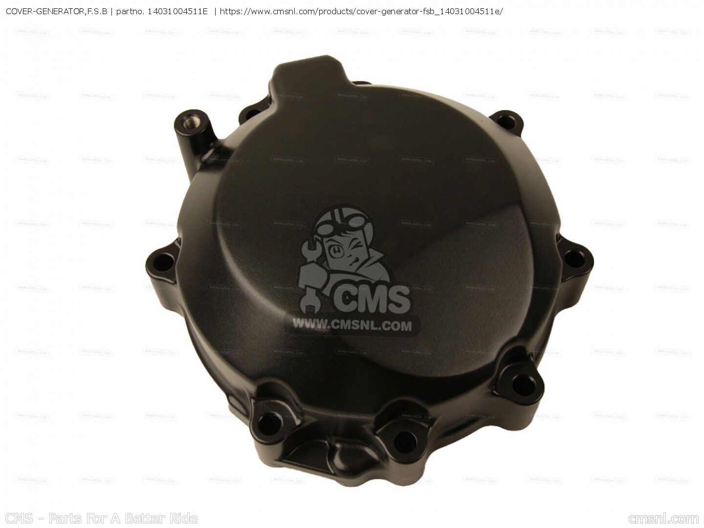 06-10 kawasaki zx10 statör kapağı zx-10r alternatör kapağı