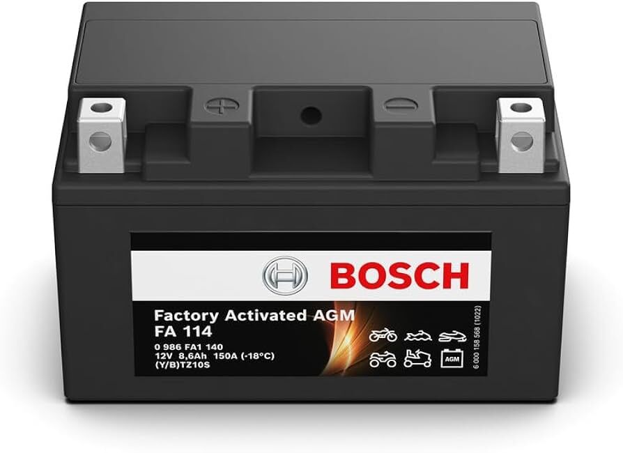 Bosch FA 114 AKÜ YTZ10S CBR 600 RR AKÜ CBR 1000 RR AKÜ YAMAHA BMW