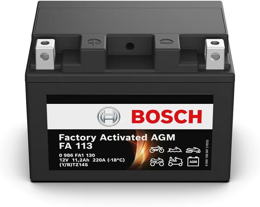 Bosch FA 113 YTZ14S AKÜ VFR 800 NC 750 NC 750 S YAMAHA TENERE 1200 AKÜ