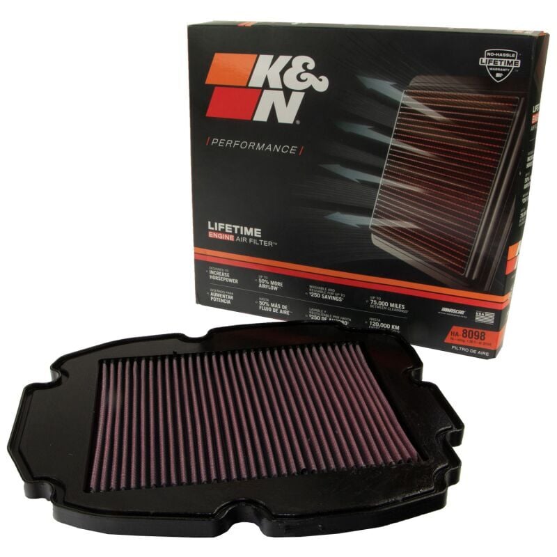 K&N HA 8098 HONDA VFR 800 HAVA FİLTRESİ VFR 800X HAVA FİLTRESİ K&N MARKA
