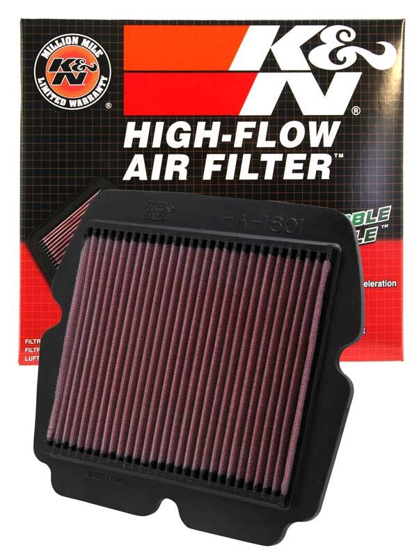 K&N HA-1801 01-17 HONDA GOLDWİNG 1800 HAVA FİLTRESİ GOLD WİNG 1800 HAVA
